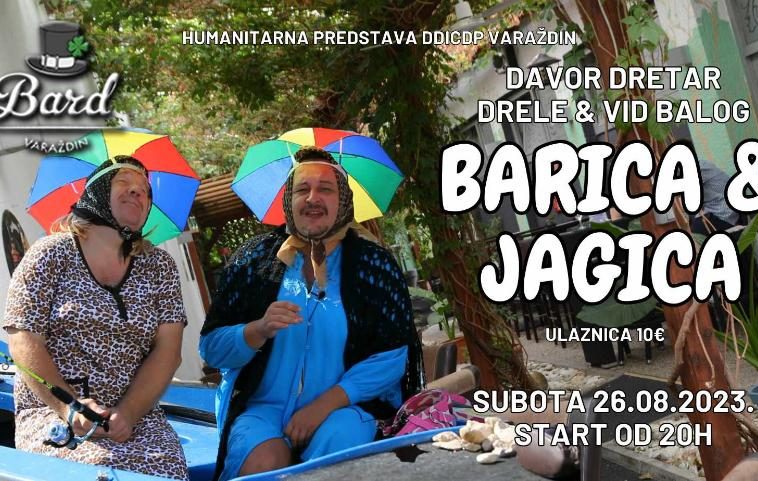 Nakon tri godine ponovno na sceni Špancirfesta – Drele i Vid u komediji „Barica i Jagica”