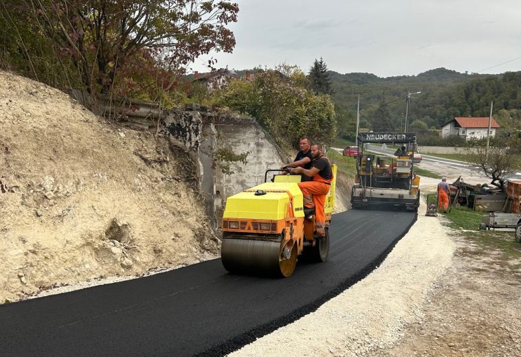 Asfaltiranje nerazvrstanih cesta Dionica  Molva – Kožići dobila novi asfalt