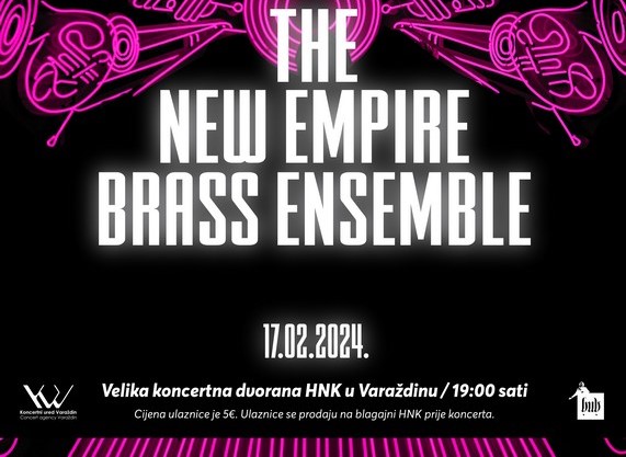 The New Empire Brass Ensemble – Koncert 17.02.2024. u 19:00 sati